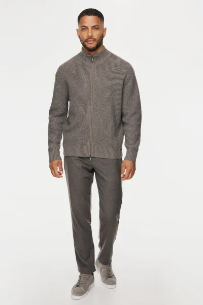 Turtle Zip Cardigan | Bruin