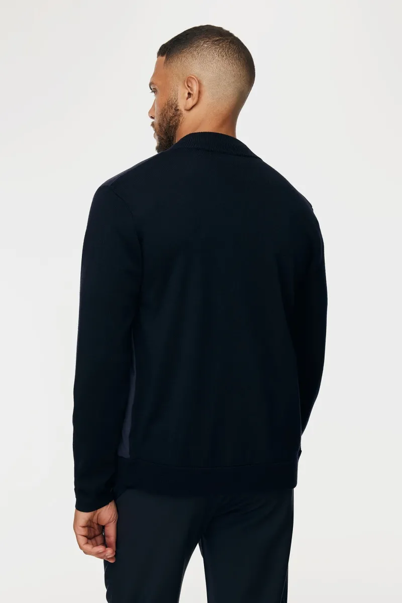 Zip Jacket | Donkerblauw