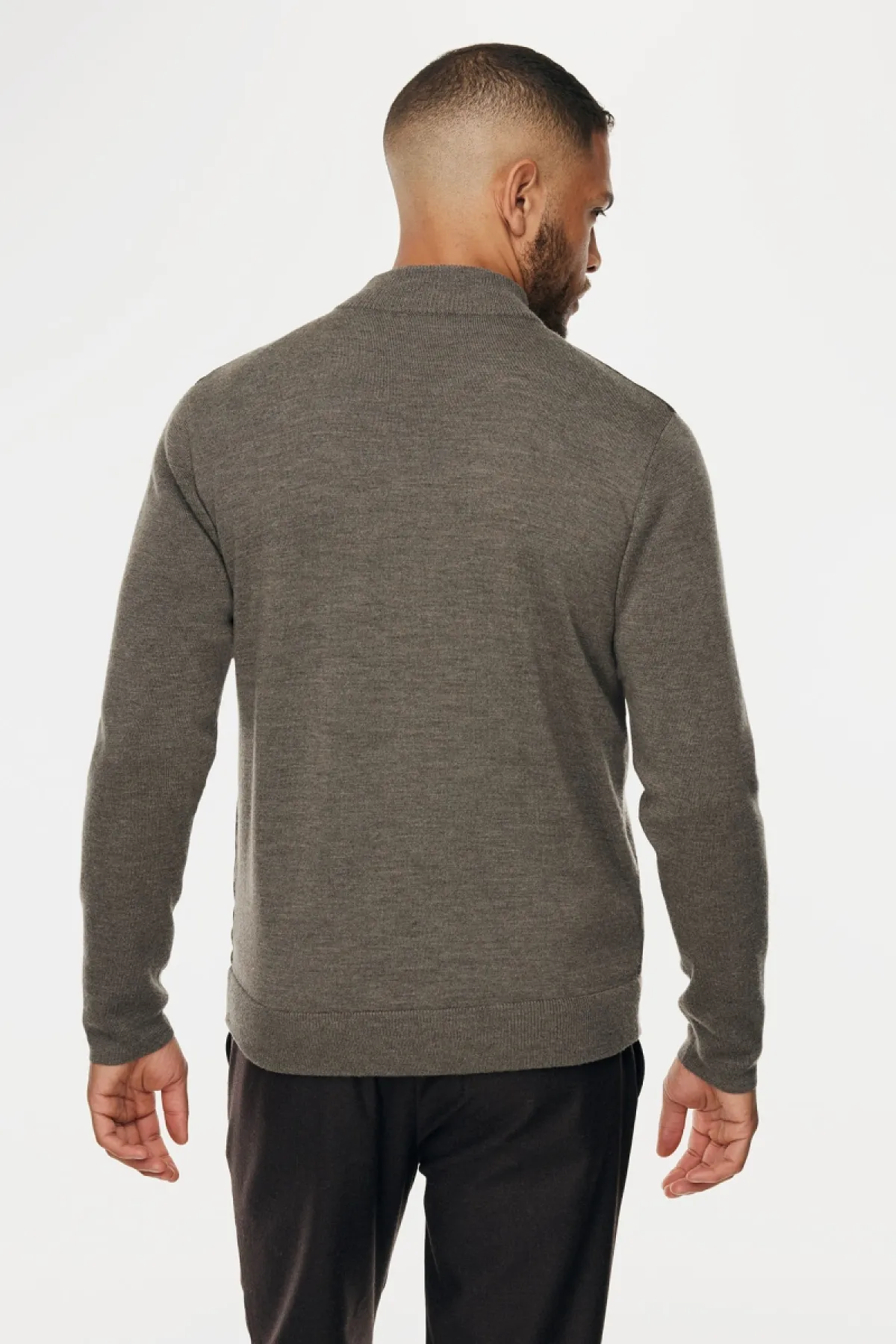 Zip Jacket | Taupe