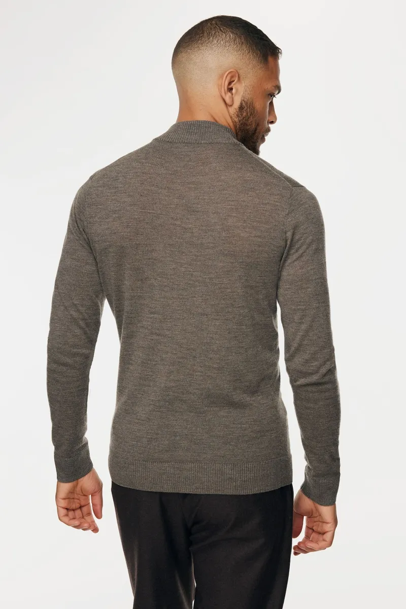 Turtle Zip | Donkerbruin