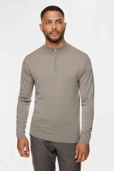 Turtle Zip | Light Taupe