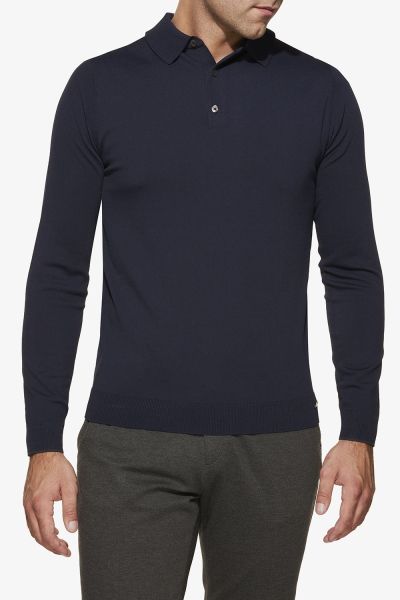 Cool dry polo donkerblauw