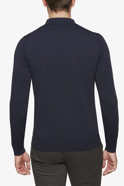 Cool dry polo donkerblauw