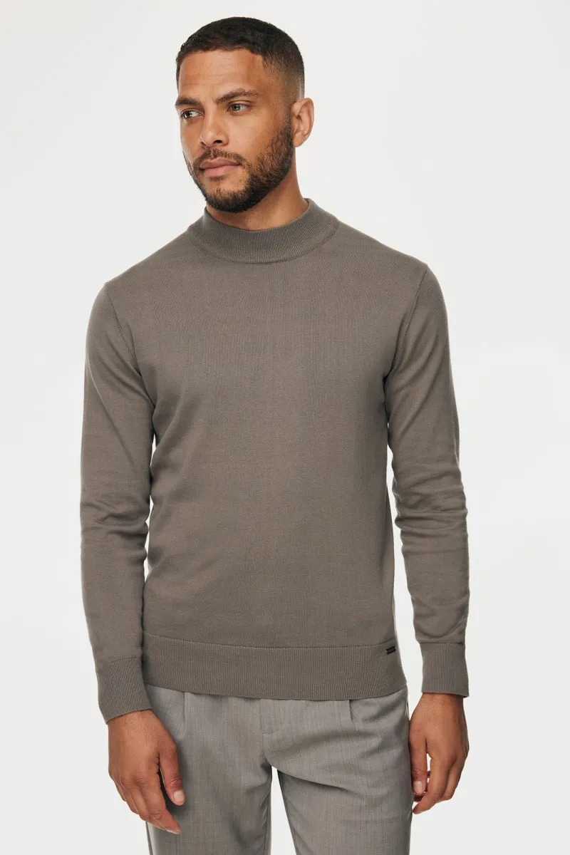 Turtle Neck | Taupe