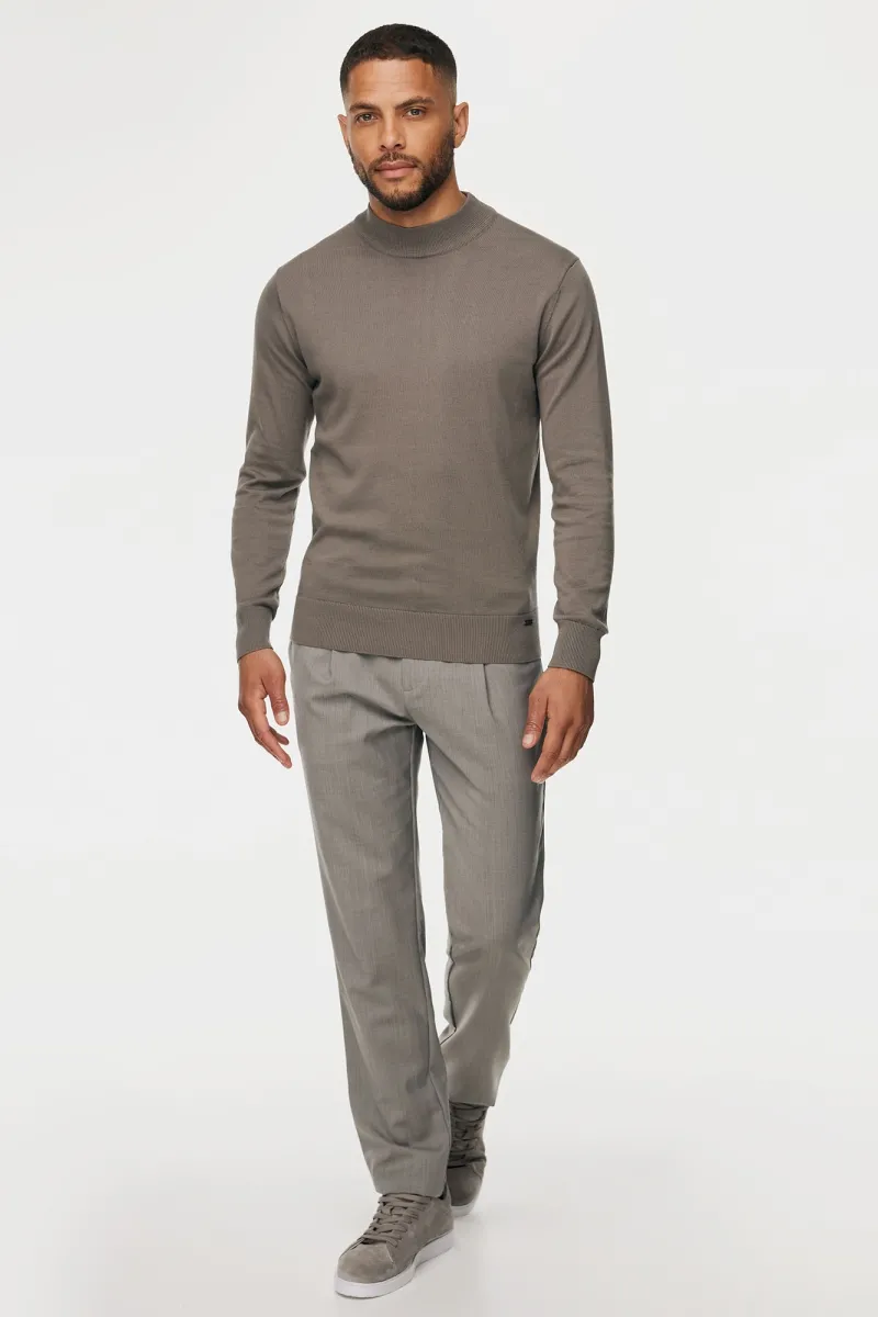 Turtle Neck | Taupe