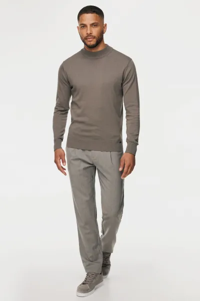 Turtle Neck | Taupe
