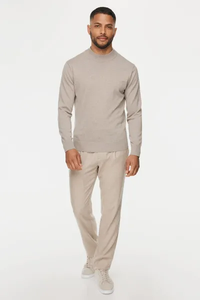 Turtle Neck | Beige