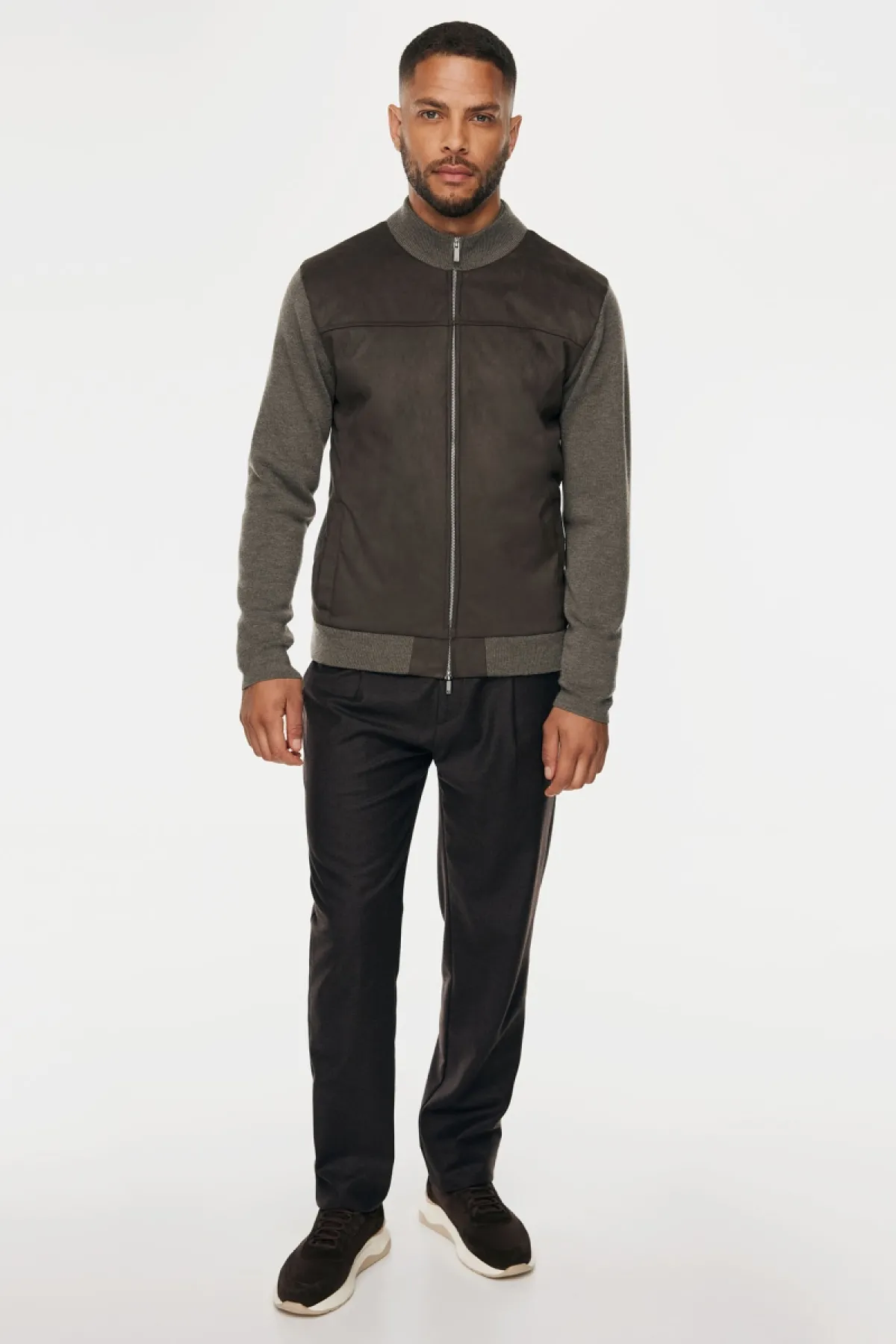 Pantalon Bari | Donkerbruin