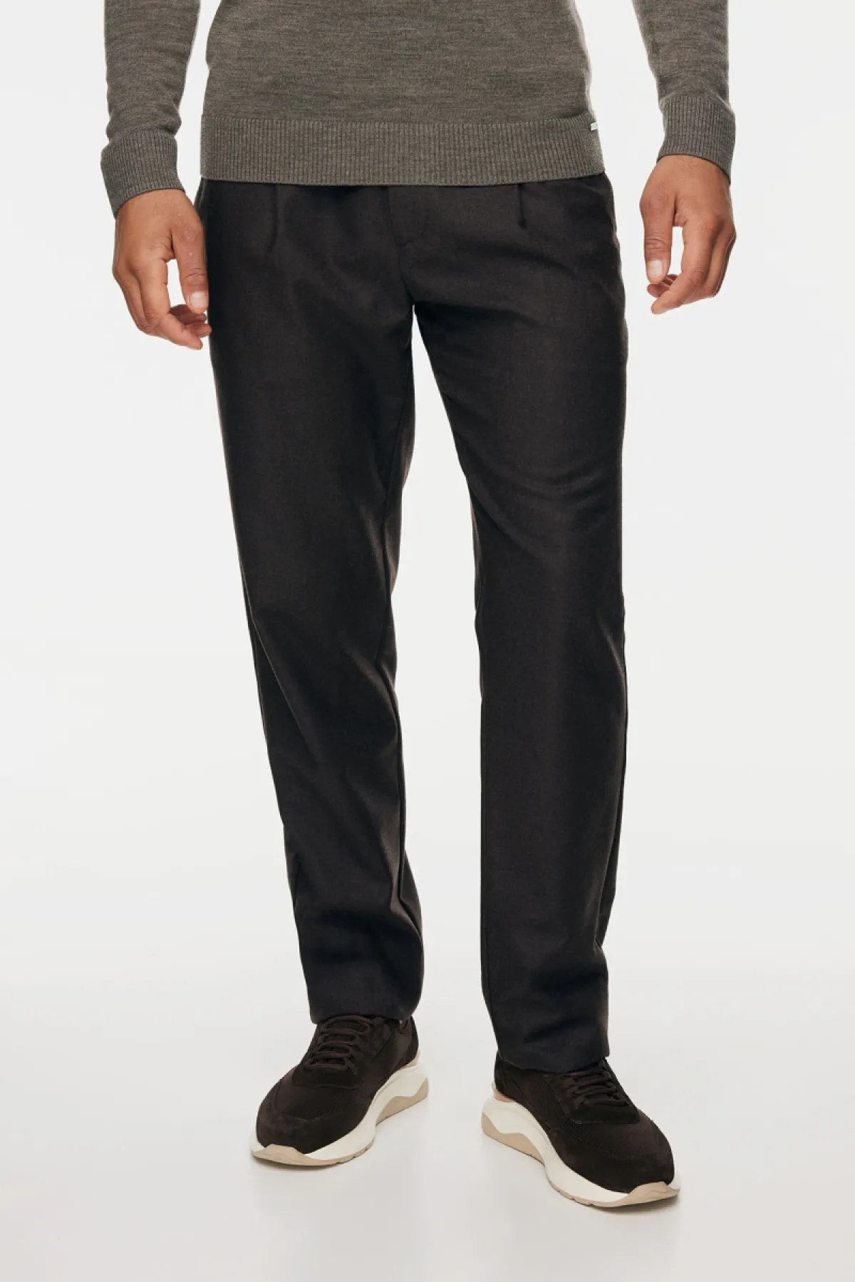 Pantalon Bari | Donkerbruin