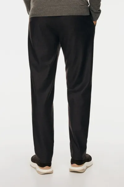 Pantalon Bari | Donkerbruin