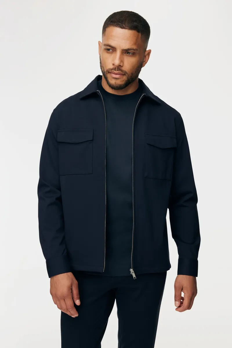 Overshirt Ryan | Donkerblauw