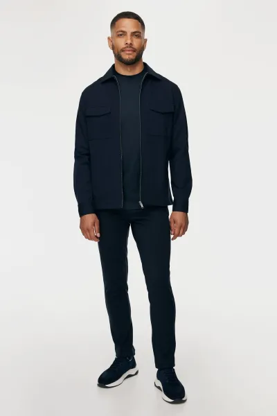 Overshirt Ryan | Donkerblauw