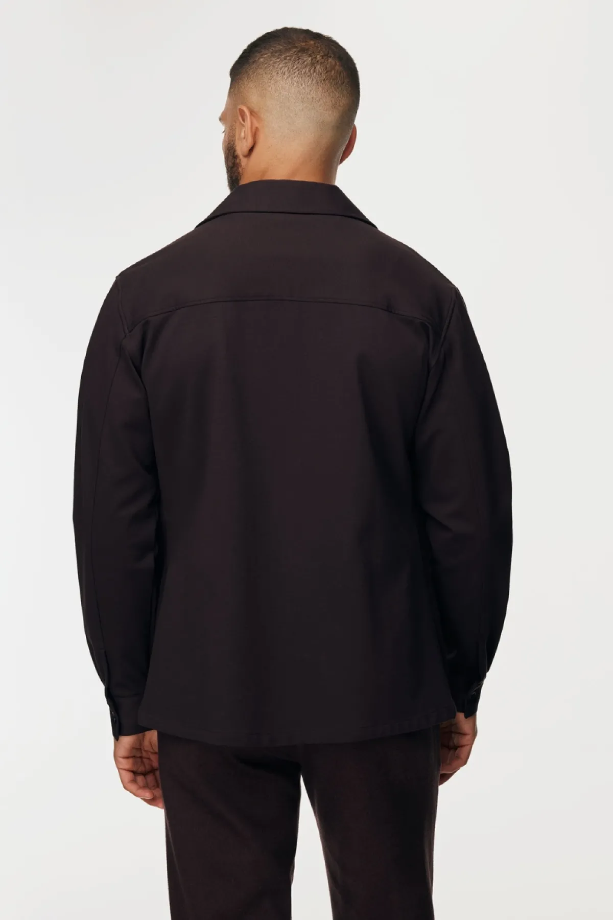 Overshirt Ryan | Donkerbruin