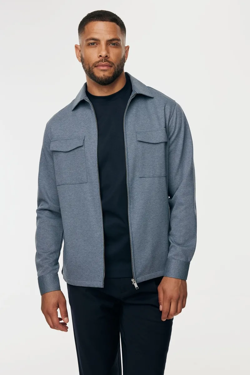 Shirt Jacket Ryan | Blauw