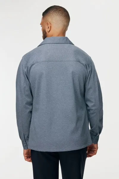 Shirt Jacket Ryan | Blauw