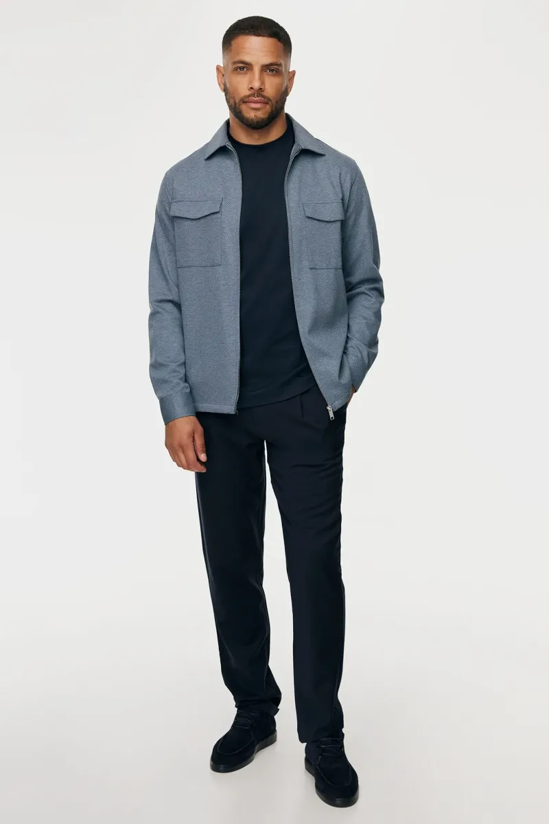 Shirt Jacket Ryan | Blauw