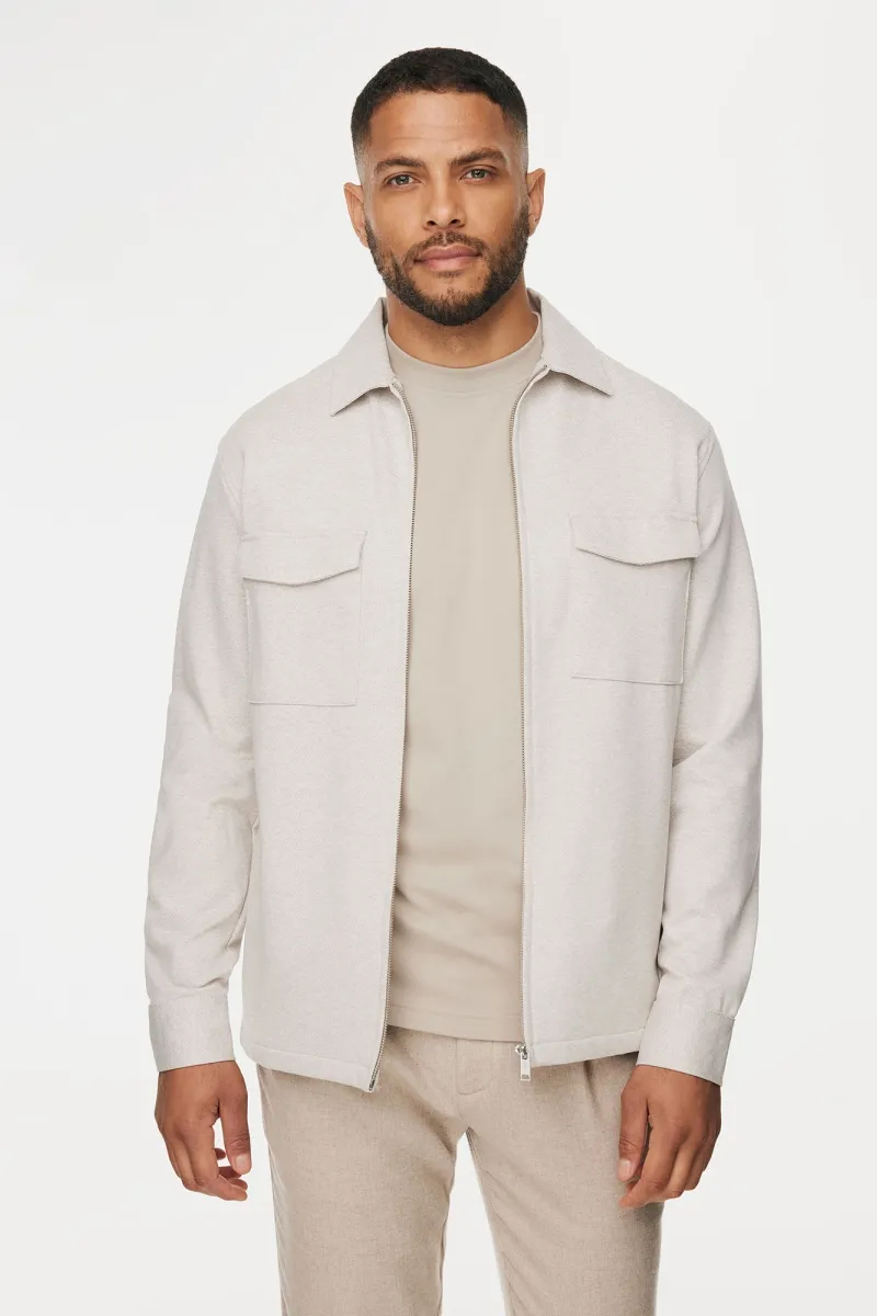 Shirt Jacket Ryan | Beige