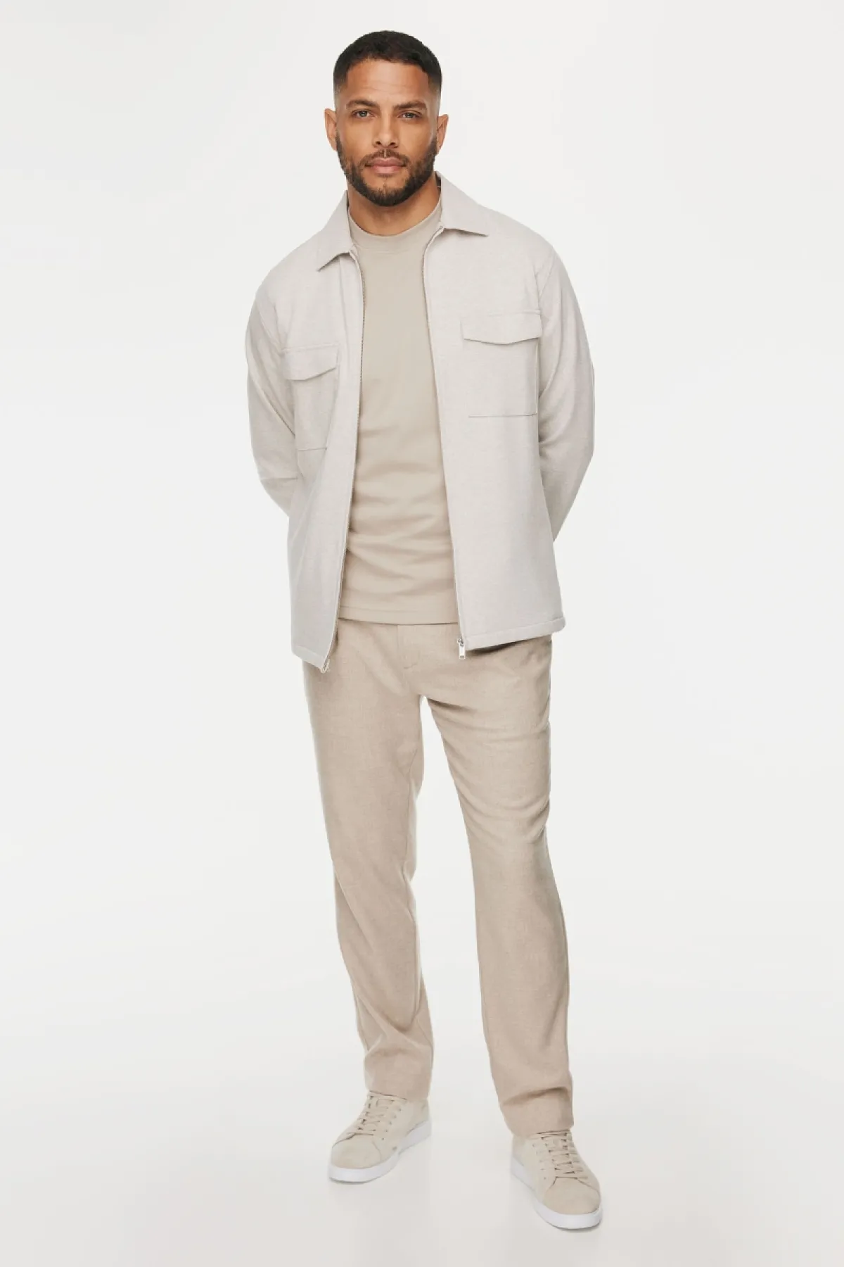 Shirt Jacket Ryan | Beige