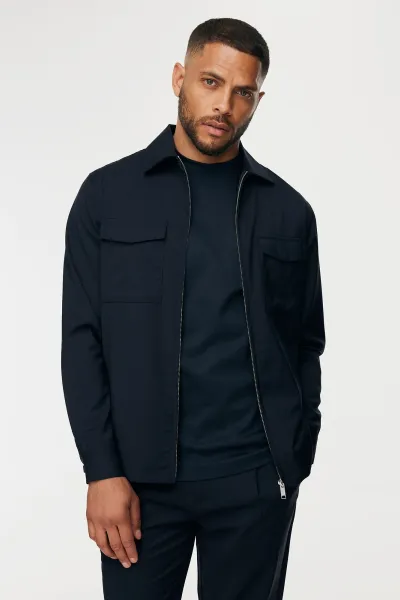 Overshirt Ryan | Donkerblauw