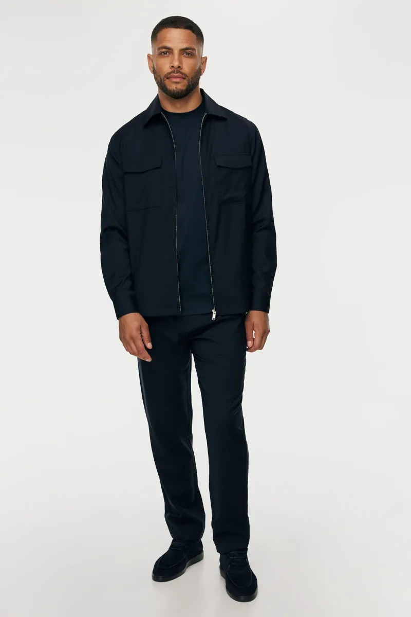 Overshirt Ryan | Donkerblauw