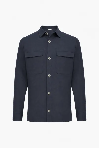 Overshirt Remo | Donkerblauw