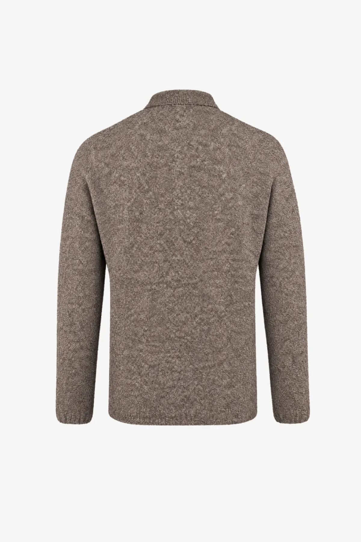 Bouclé Button Polo | Bruin