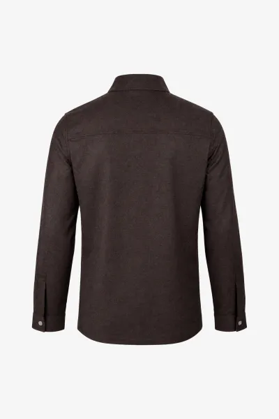 Overshirt Bonucci | Donkerbruin