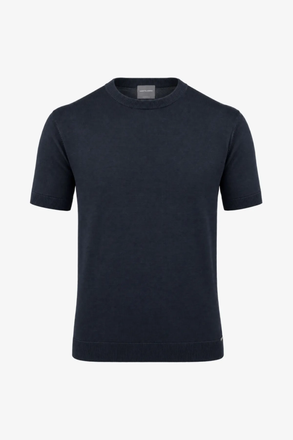 Roundneck T-shirt | Donkerblauw