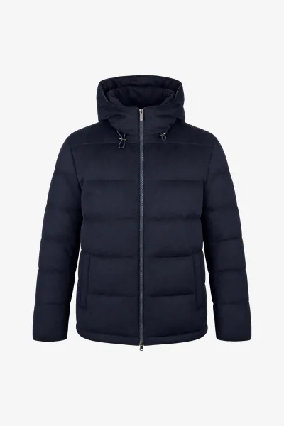 Winterjas Bruno | Donkerblauw