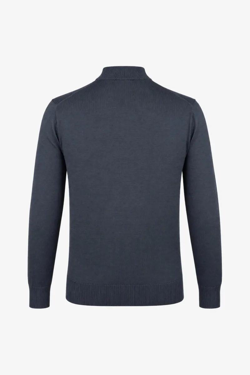 Turtle Neck | Donkerblauw