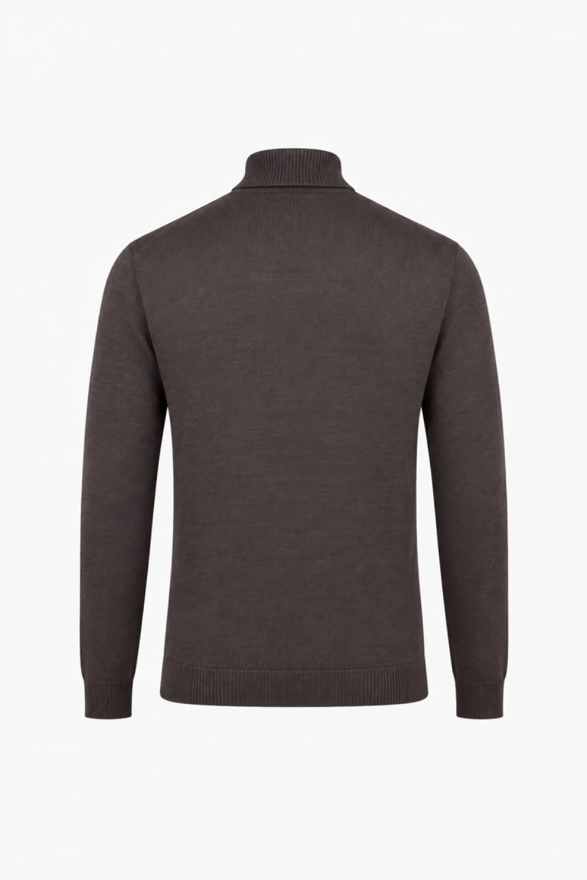 Rollneck Trui | Donkerbruin