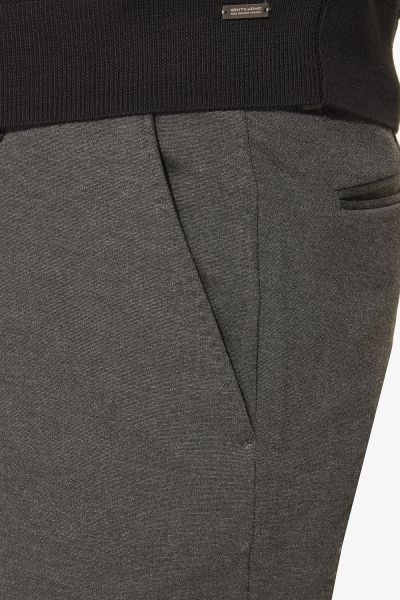 Jersey broek donkergrijs