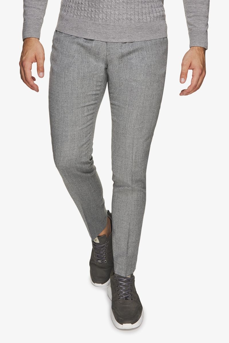 Pantalon Corso Lichtgrijs