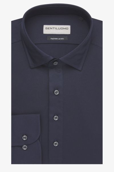 Supreme jersey popover donkerblauw