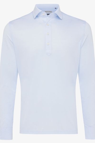 Supreme jersey popover lichtblauw