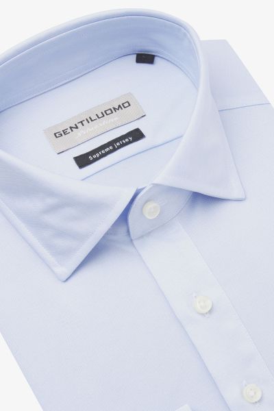 Supreme jersey popover lichtblauw