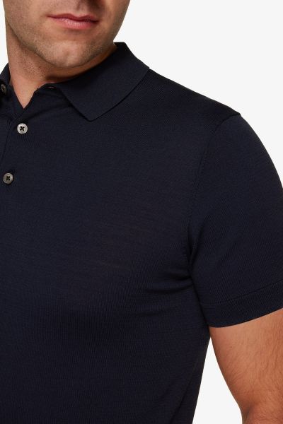 Cool-dry polo donkerblauw