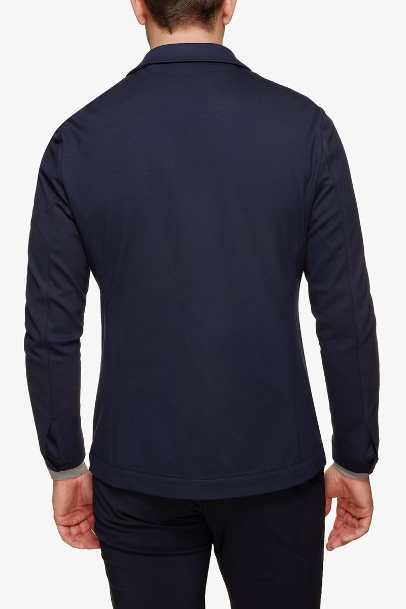 Dynamic shirtjacket Imola donkerblauw