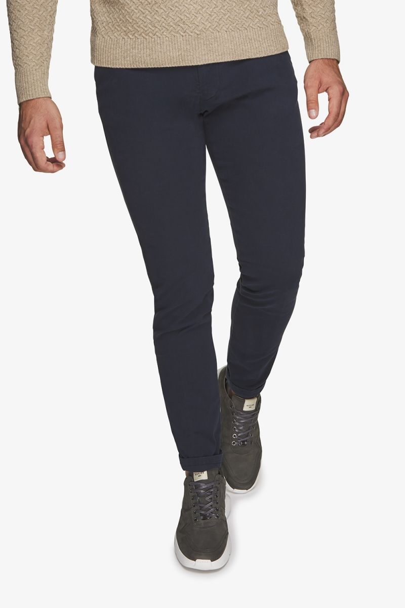 Chino Stretch Donkerblauw