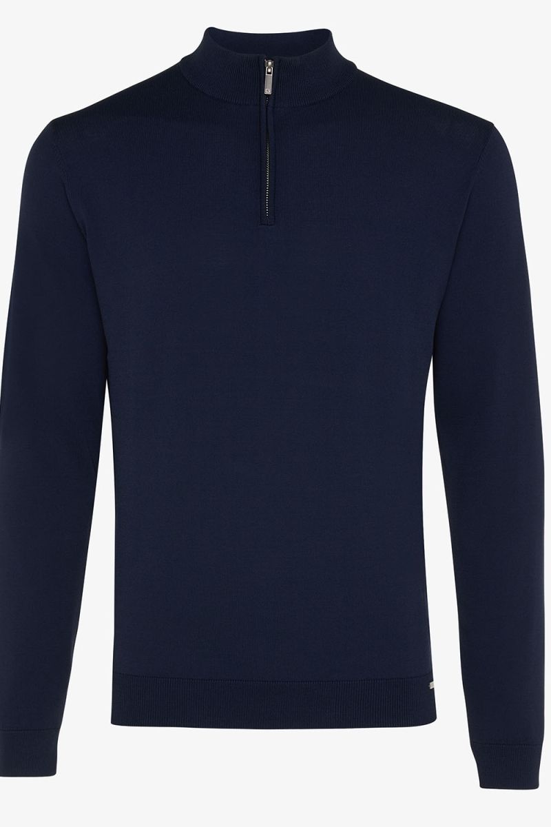 Cool dry turtle zip donkerblauw