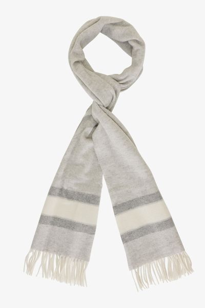 Cashmere shawl grijs