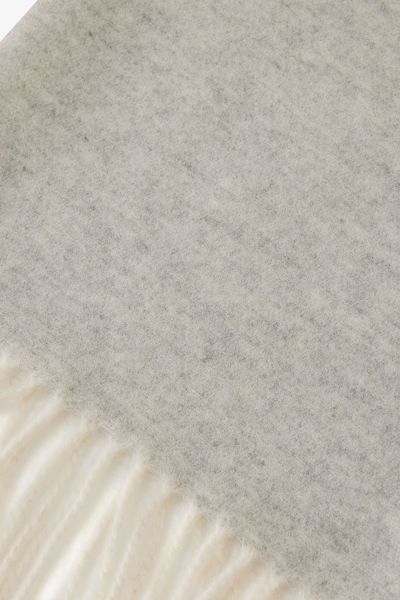 Cashmere shawl grijs