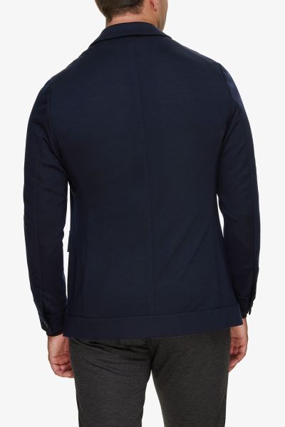 Shirt jacket Verde donkerblauw