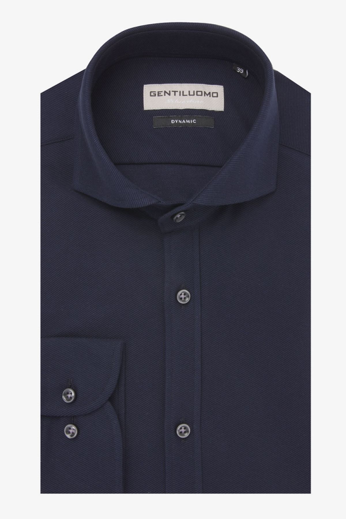 Dynamic overhemd fashion-fit donkerblauw