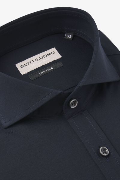 Dynamic overhemd maldini donkerblauw