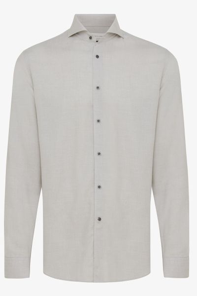 Overhemd Scampia beige