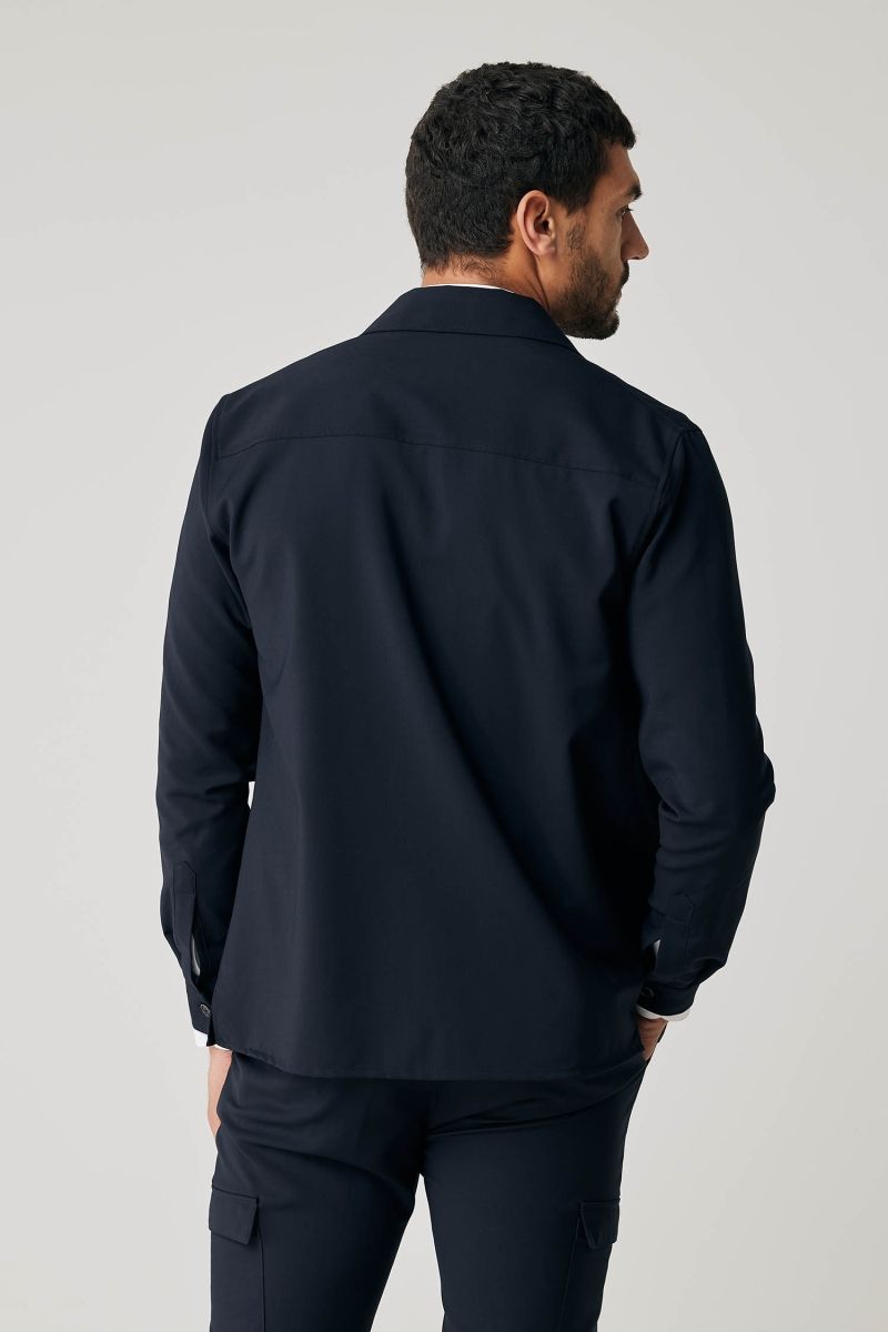 Overshirt Bonucci B-Dynamic Donkerblauw