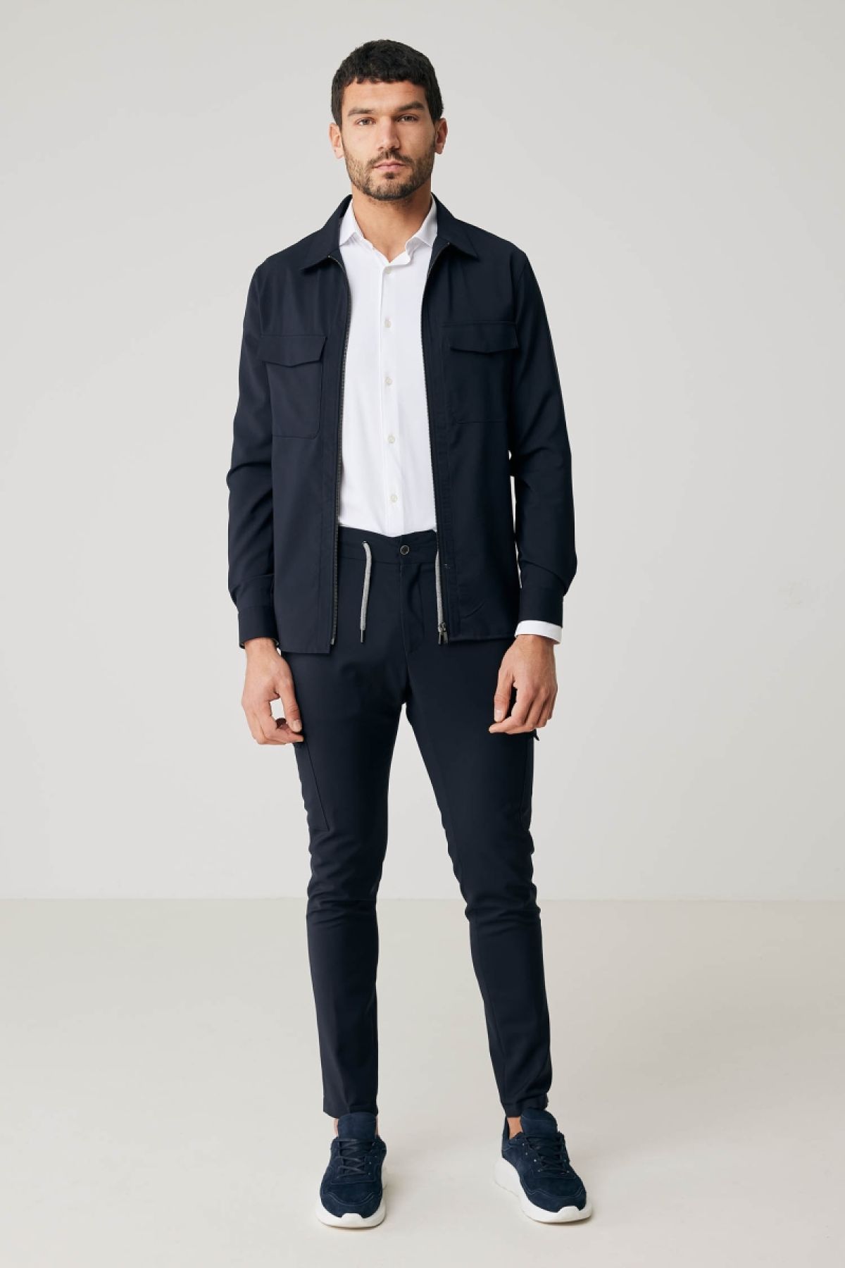 Overshirt Bonucci B-Dynamic Donkerblauw
