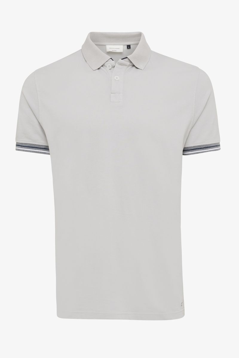 Pique polo beige