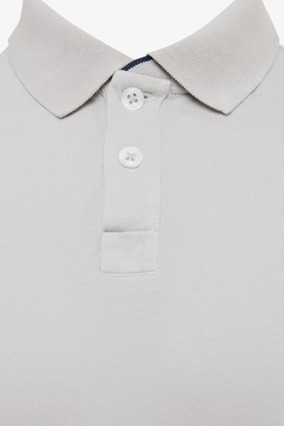 Pique polo beige